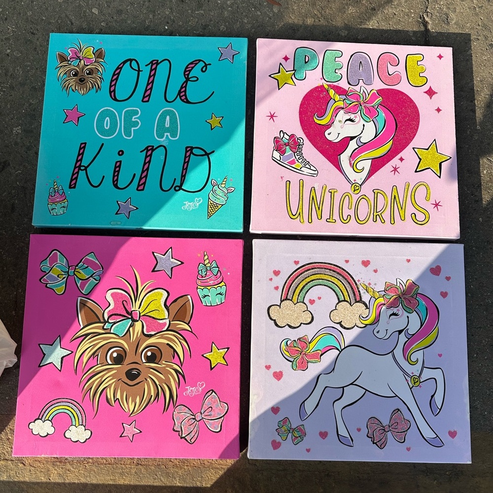 Jojo Siwa Canvas Wall Art